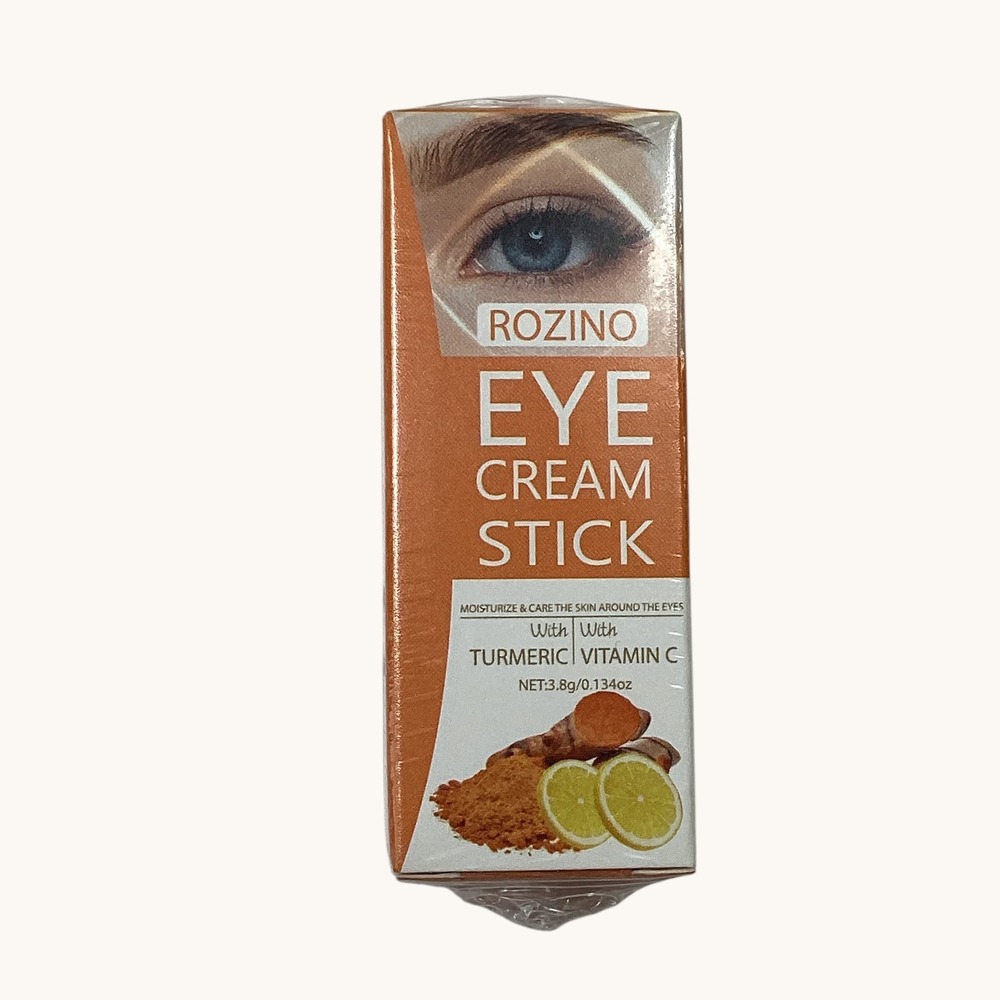 Rozino Turmeric Vitamin C Eye Cream Stick Retinol Collagen 3.8g New Sealed